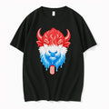 Officials Red White Blue Melting Buffalo Popsicle Black T Shirt Sweater