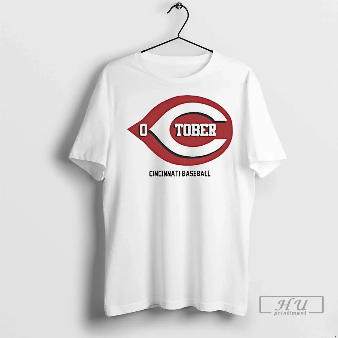 Officials Redtober Cincinnati October Baseball T Shirts