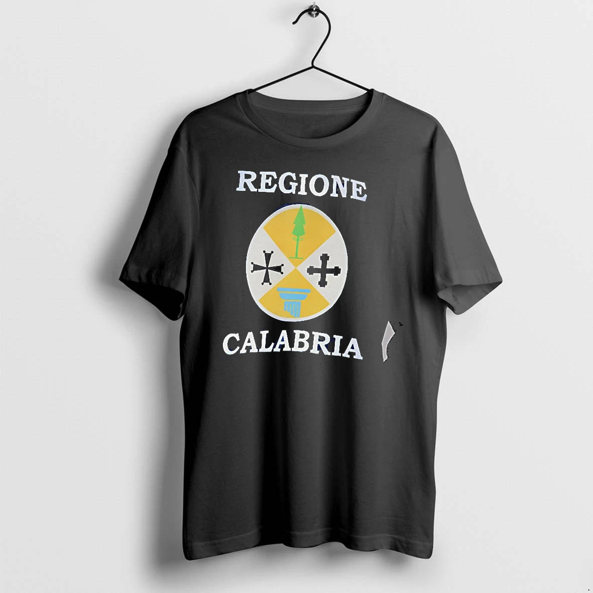 Officials Regione Calabria Crest With Pillar And Crosses Flag T Shirt Sweater