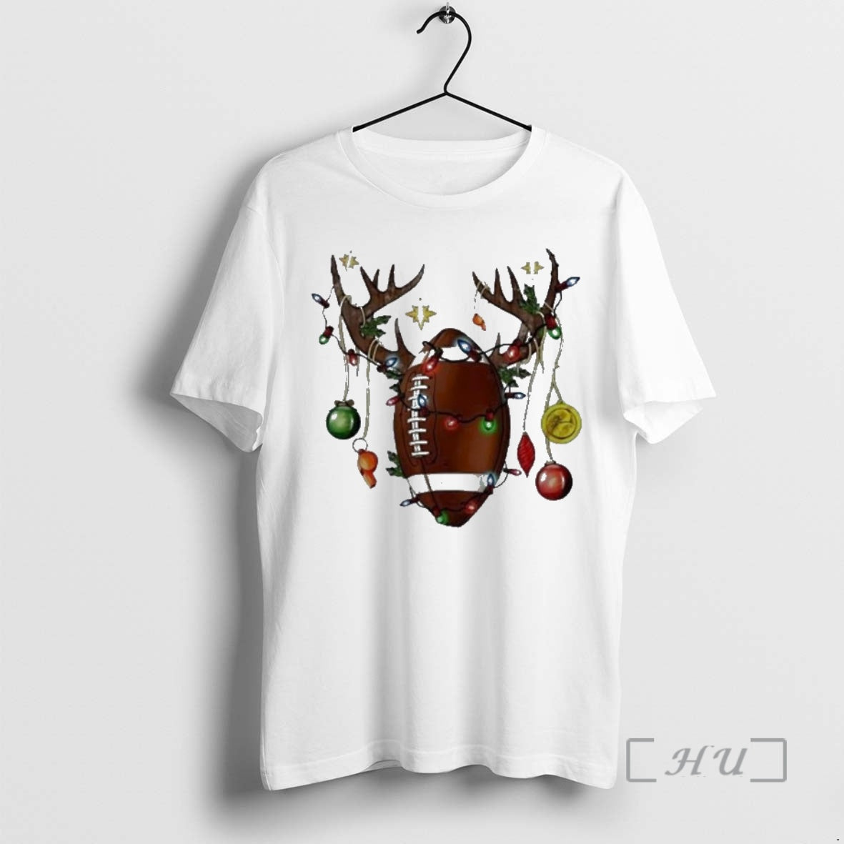 Officials Reindeer Football Christmas Lights 2025 T Shirt Sweater