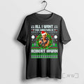 Officials Robert Irwin Zookeeper All I Want For Christmas Is Ugly T Shirt Sweater
