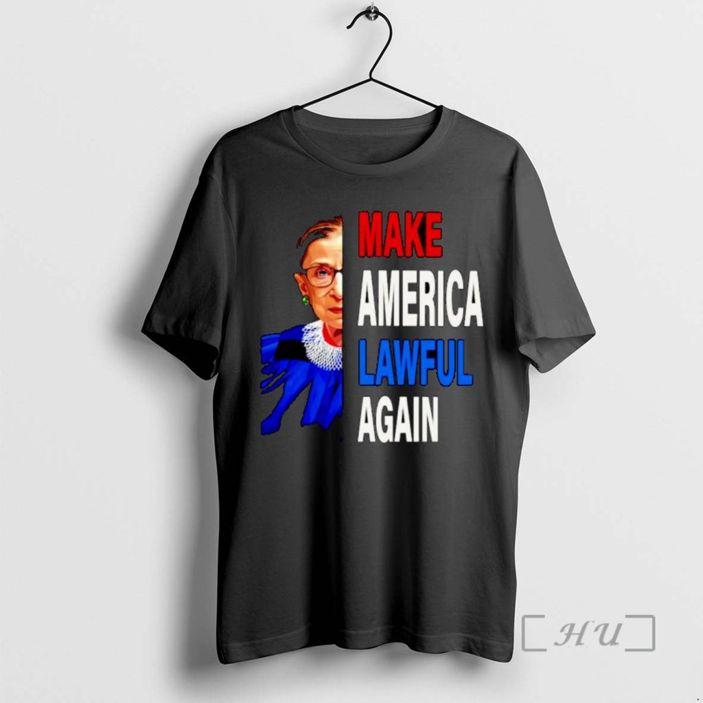 Officials Ruth Bader Ginsburg Make America Lawful Again Ornaments Tee Shirt Sweater