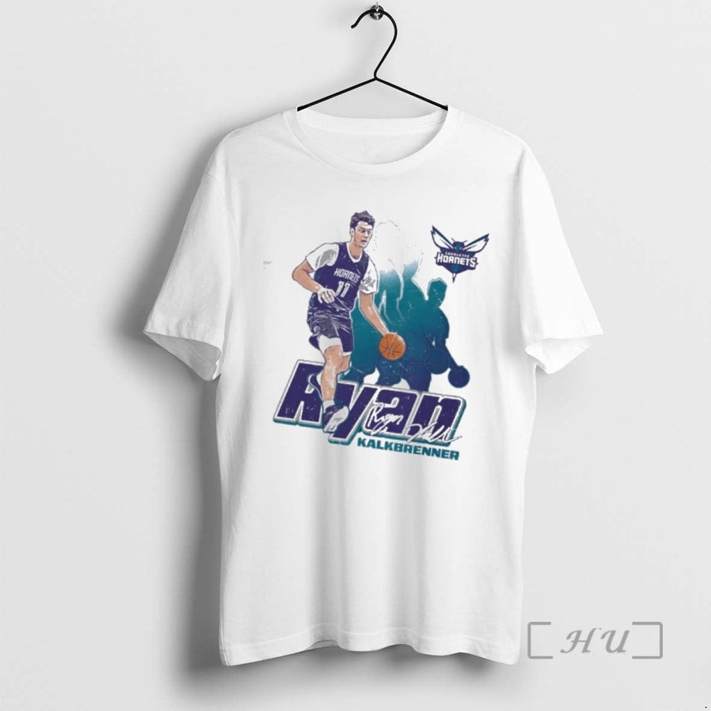 Officials Ryan Kalkbrenner 11 Charlotte Hornets Retro Signature
