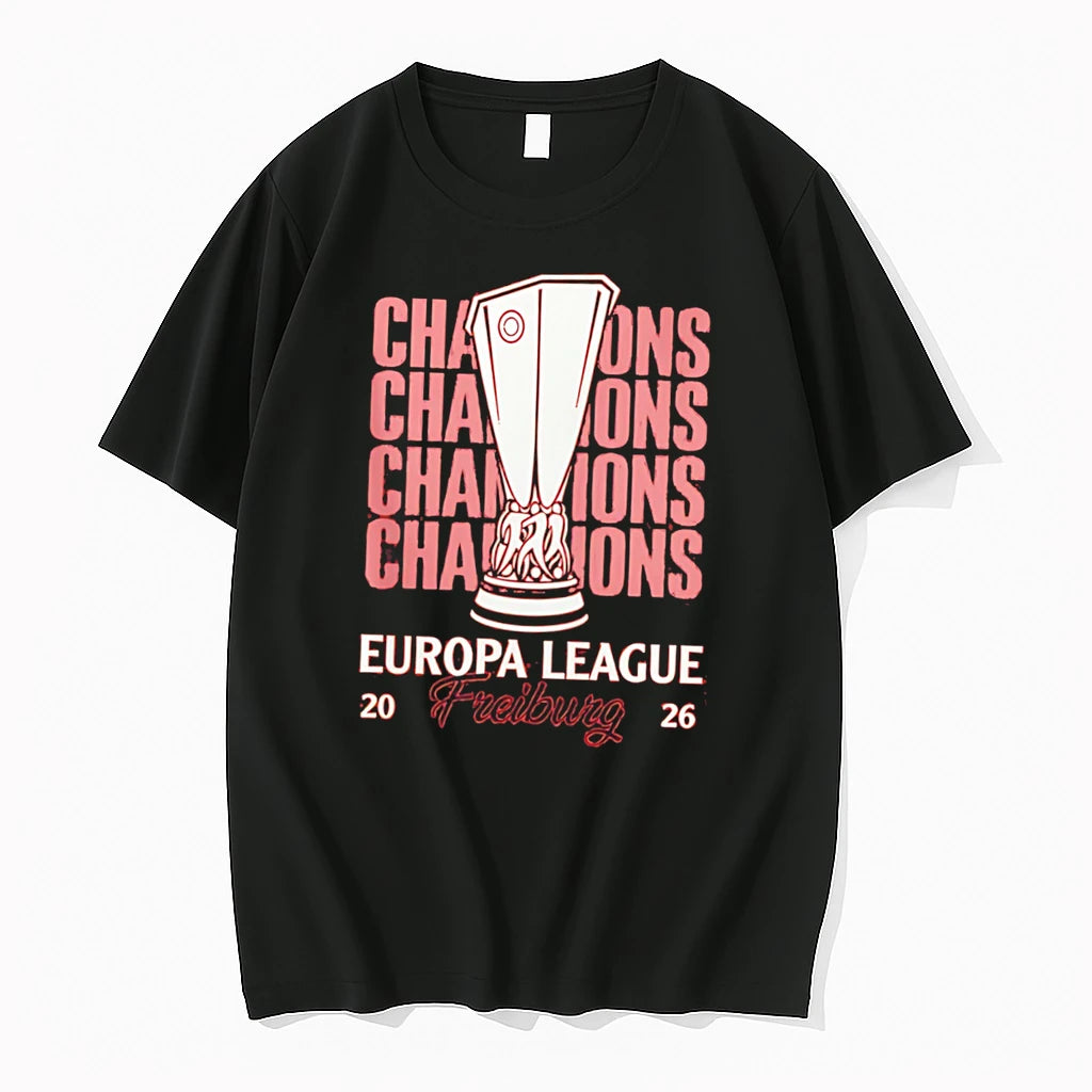 Officials Sc Freiburg Europa League Champions 2026 Trophy Tee T Shirt Sweater