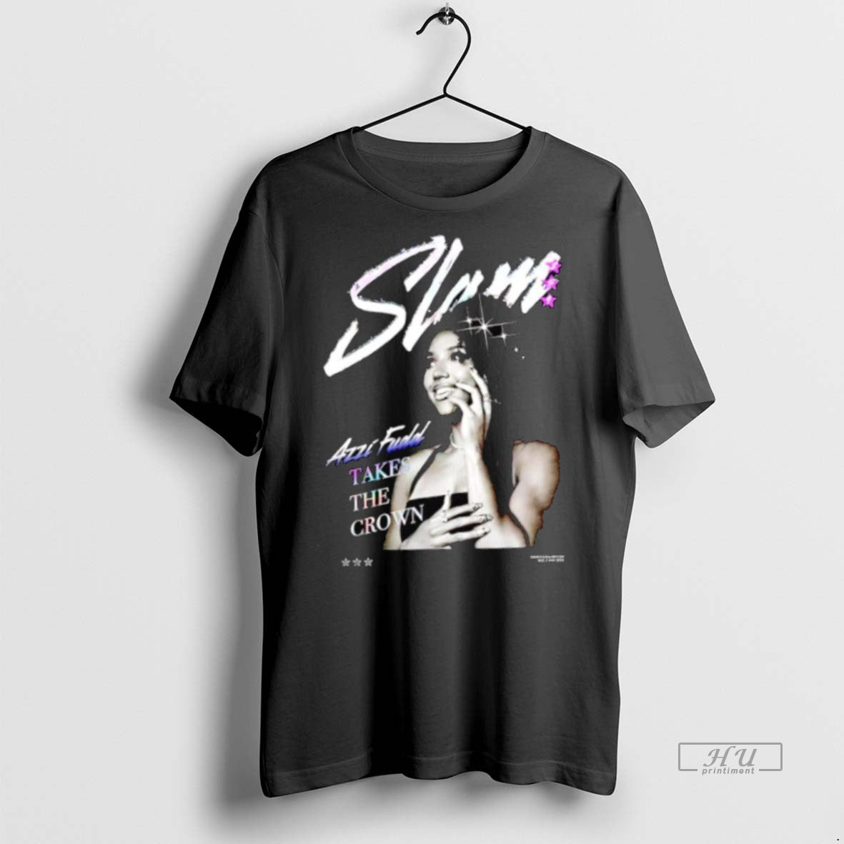 Officials Slam Azzi Fudd Takes The Crown Graphic Premium Tee Shirt Sweater