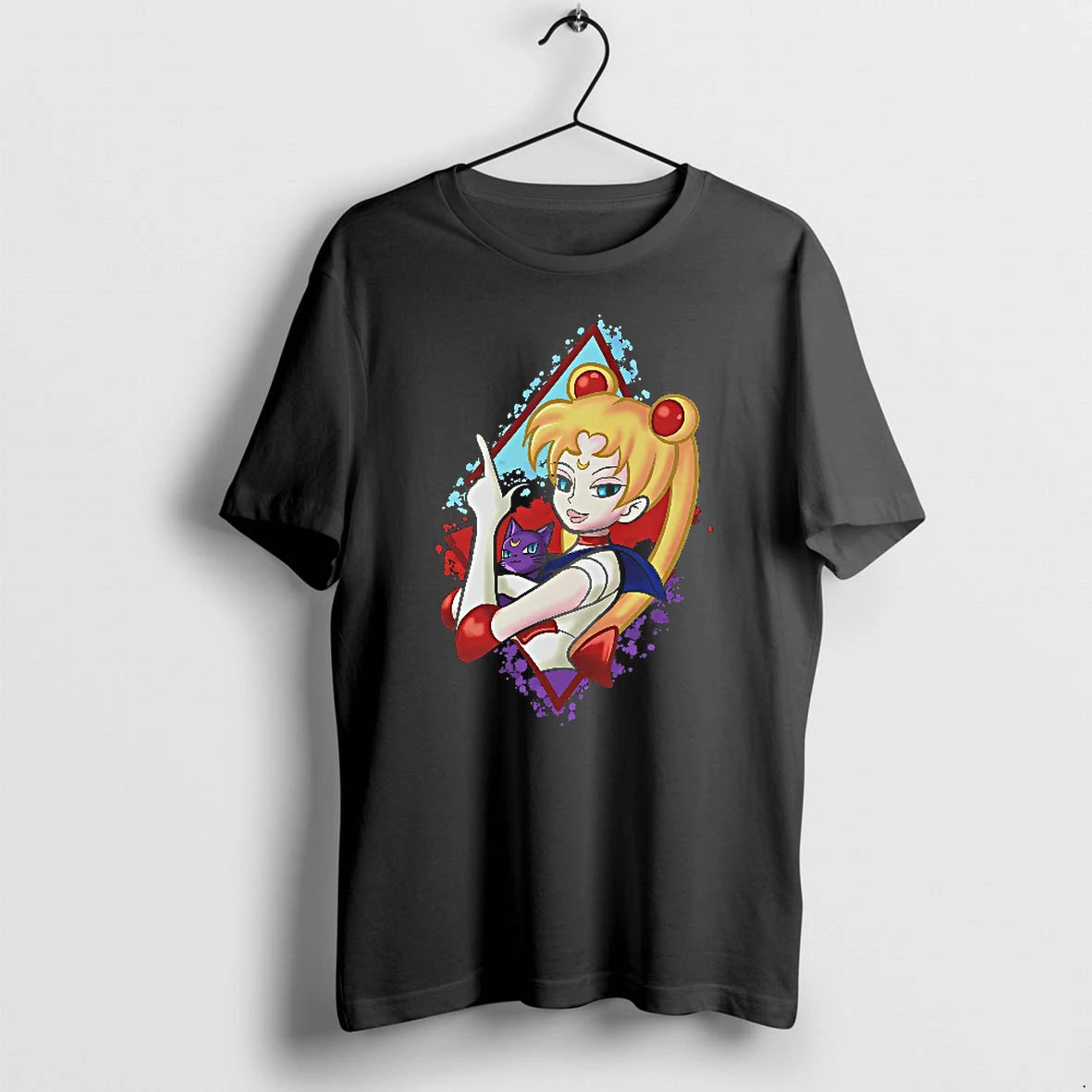 Officials Sailor Moon Luna Character Anime Manga T Shirt Sweater