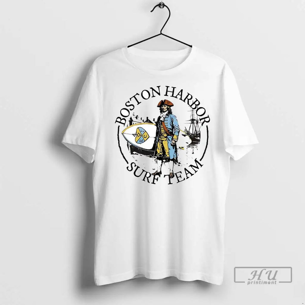 Officials Sam Adams Boston Harbor Surf Team T Shirts