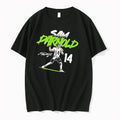 Officials Sam Darnold 14 Quarterback Throwing Green Football Signature Line Art Mens