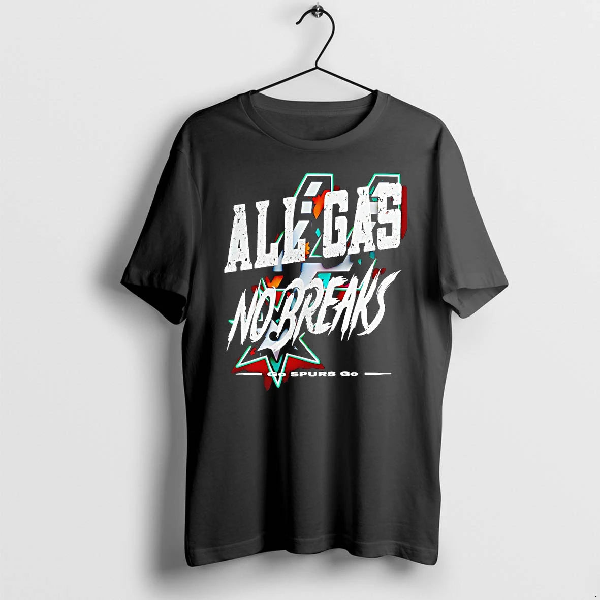 Officials San Antonio Spurs All Gas No Breaks Go Spurs Go Vintage T Shirt Sweater