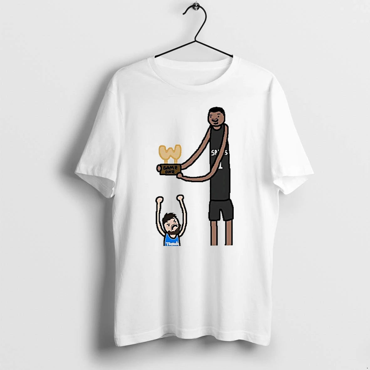 Officials San Antonio Spurs Take Game One Paint T Shirt Sweater