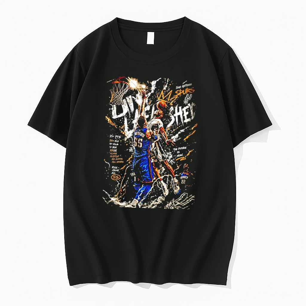 Officials San Antonio Spurs Vs Okc Thunder The Future Is Now Art Tee