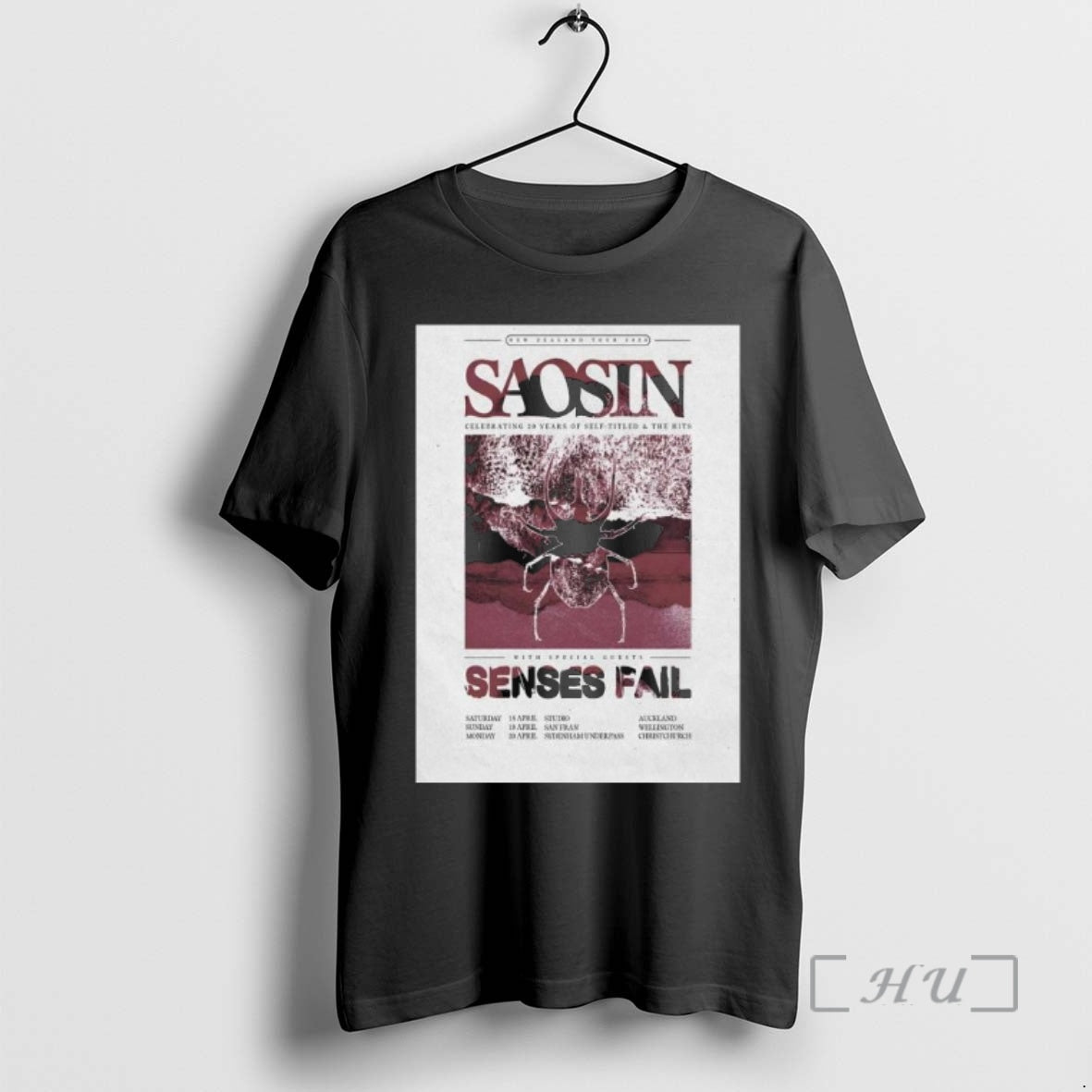 Officials Saosin 2026 New Zealand Tour