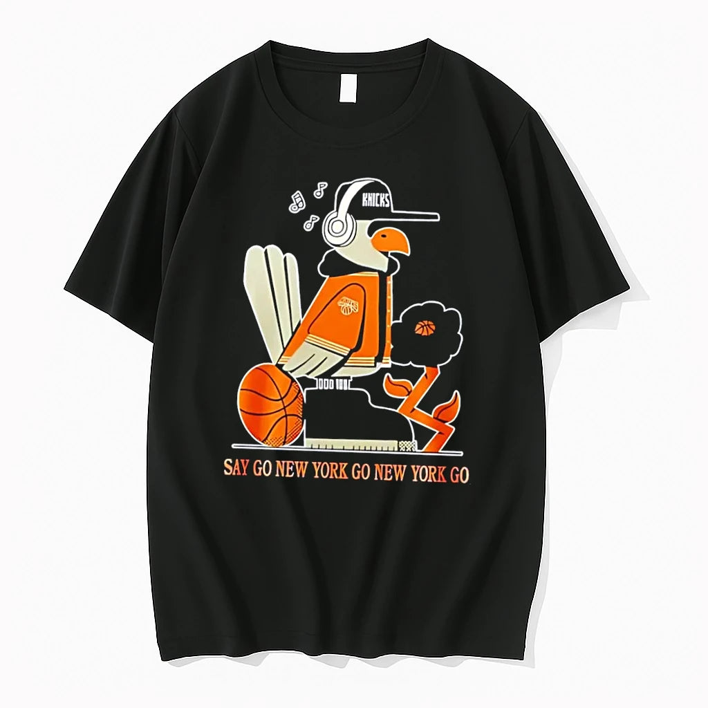 Officials Say Go New York Go Knicks Basketball Fan Black T Shirt Sweater
