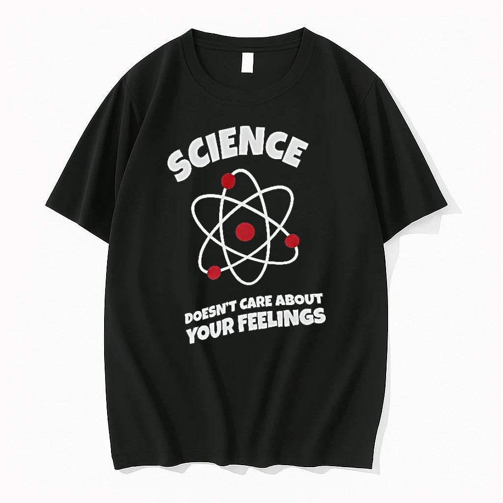 Officials Science Does Not Care About Your Feelings Atom Symbol Science Theme T Shirt Sweater