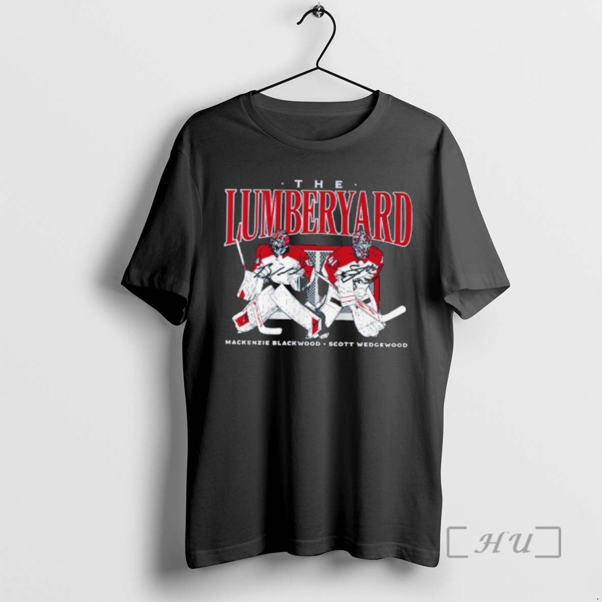 Officials Scott Wedgewood And Mackenzie Blackwood The Lumberyard Colorado Avalanche Nhl Premium T Shirts Sweater