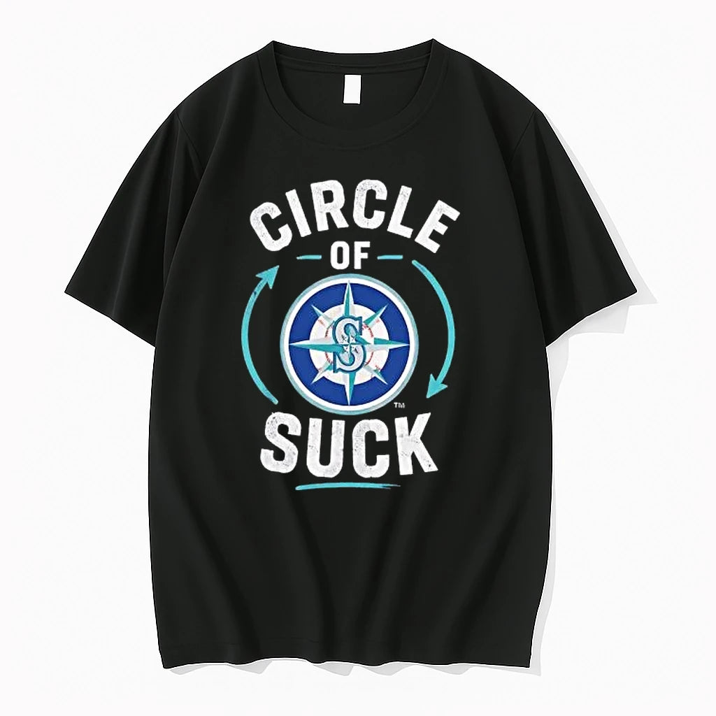 Officials Seattle Mariners Circle Of Suck Premium T Shirt