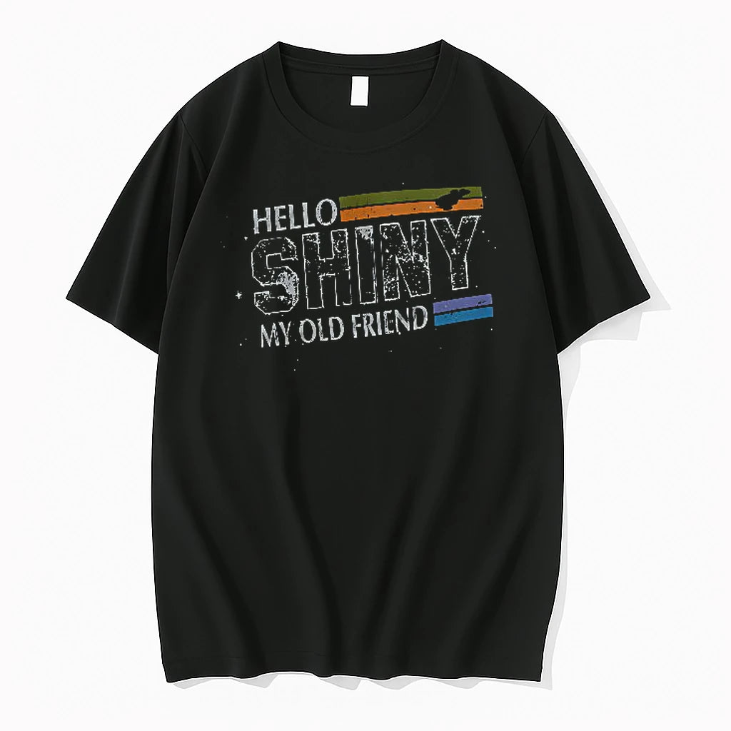 Officials Serenity Firefly Class Spaceship Hello Shiny My Old Friend T Premium T Shirt