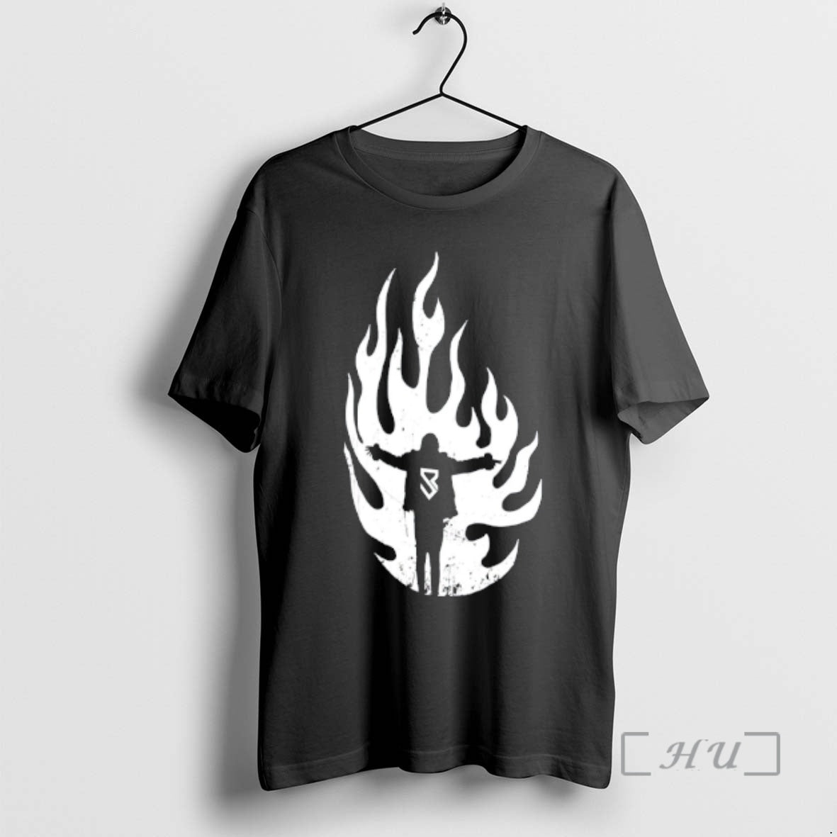 Officials Seth Rollins Flames Fire