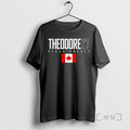 Officials Shea Theodore 27 Vegas Golden Knights Canada Flag Elite