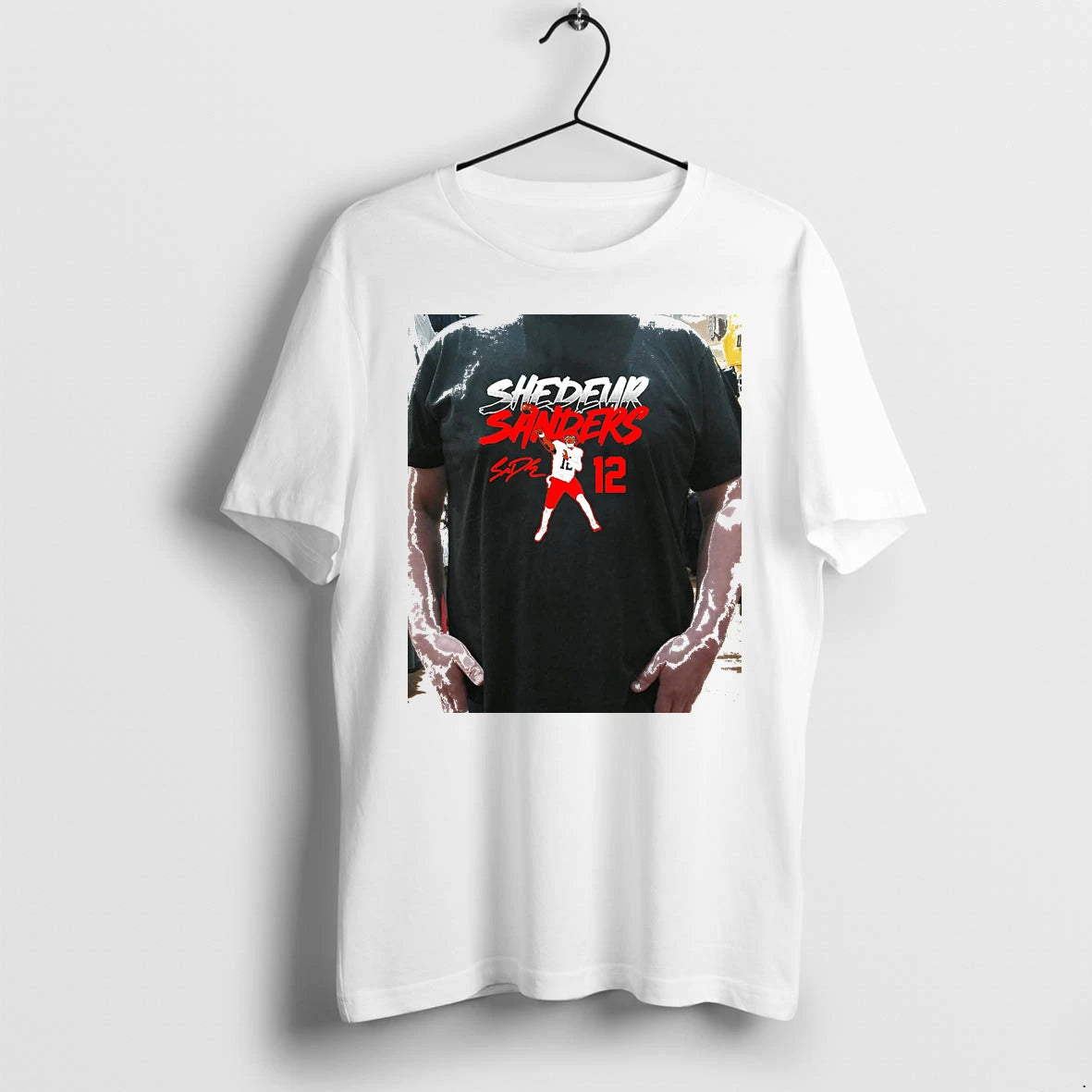 Officials Shedeur Sanders Cleveland Browns Name Number Pose Signature Premium T Shirt