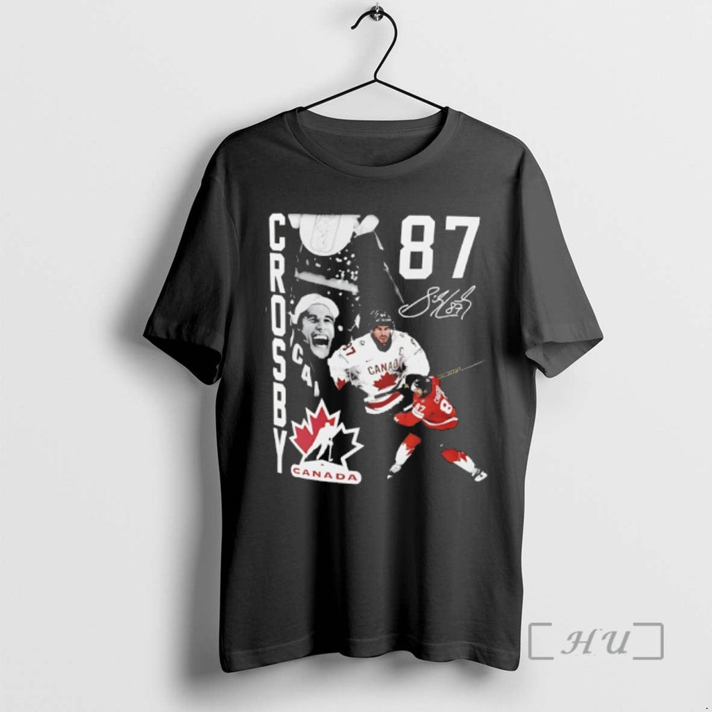 Officials Sidney Crosby Canada Hockey Player Collage Signature