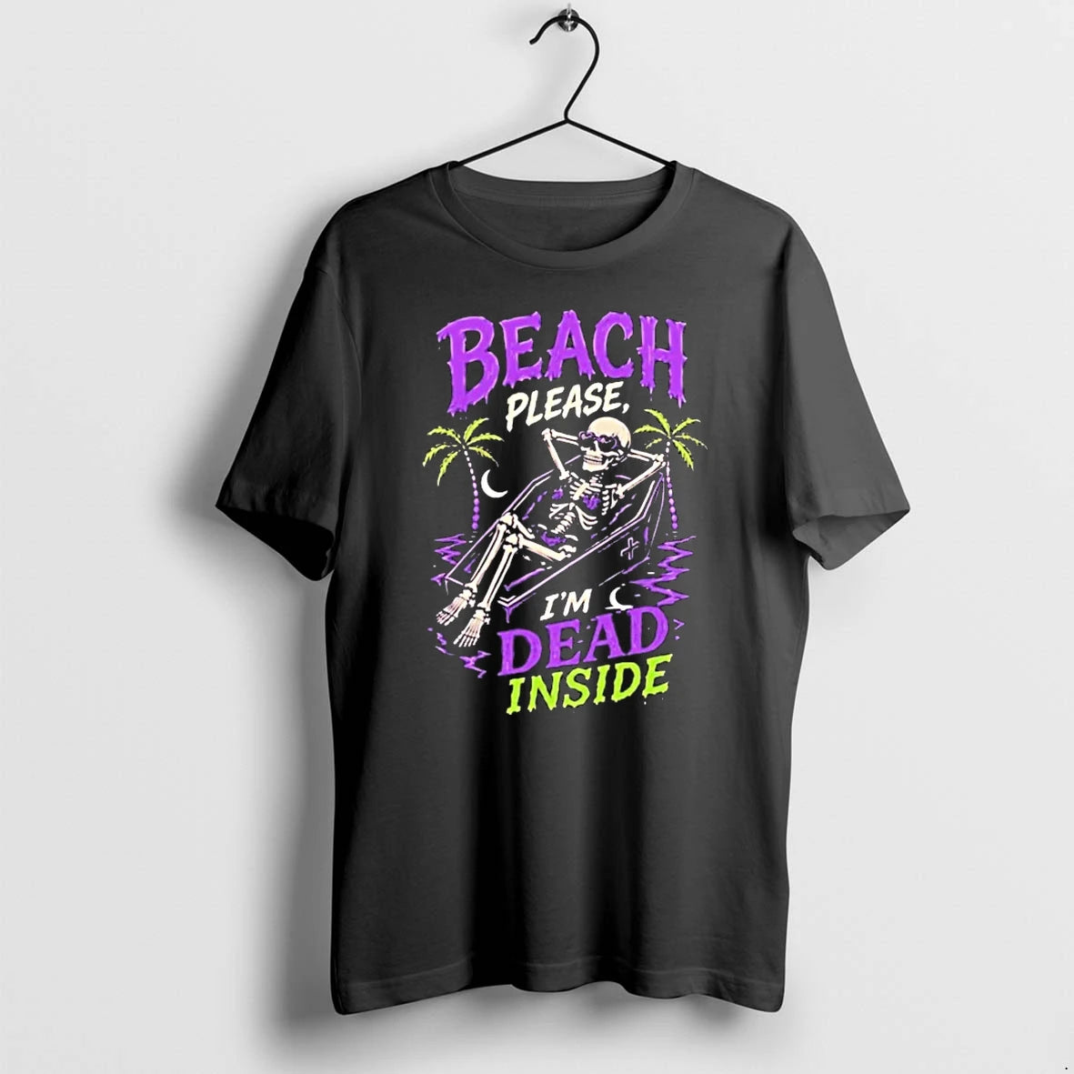 Officials Skeleton Relax Beach Please Im Dead T Shirt Sweater