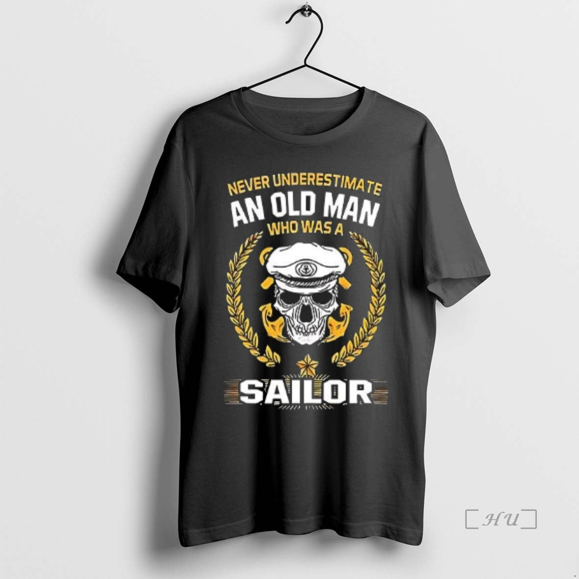 Officials Skull Never Underestimate An Old Man Who Was A Sailor Vintage 2025
