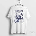 Officials Snacks Make Me Nicer Raccoon T Shirts