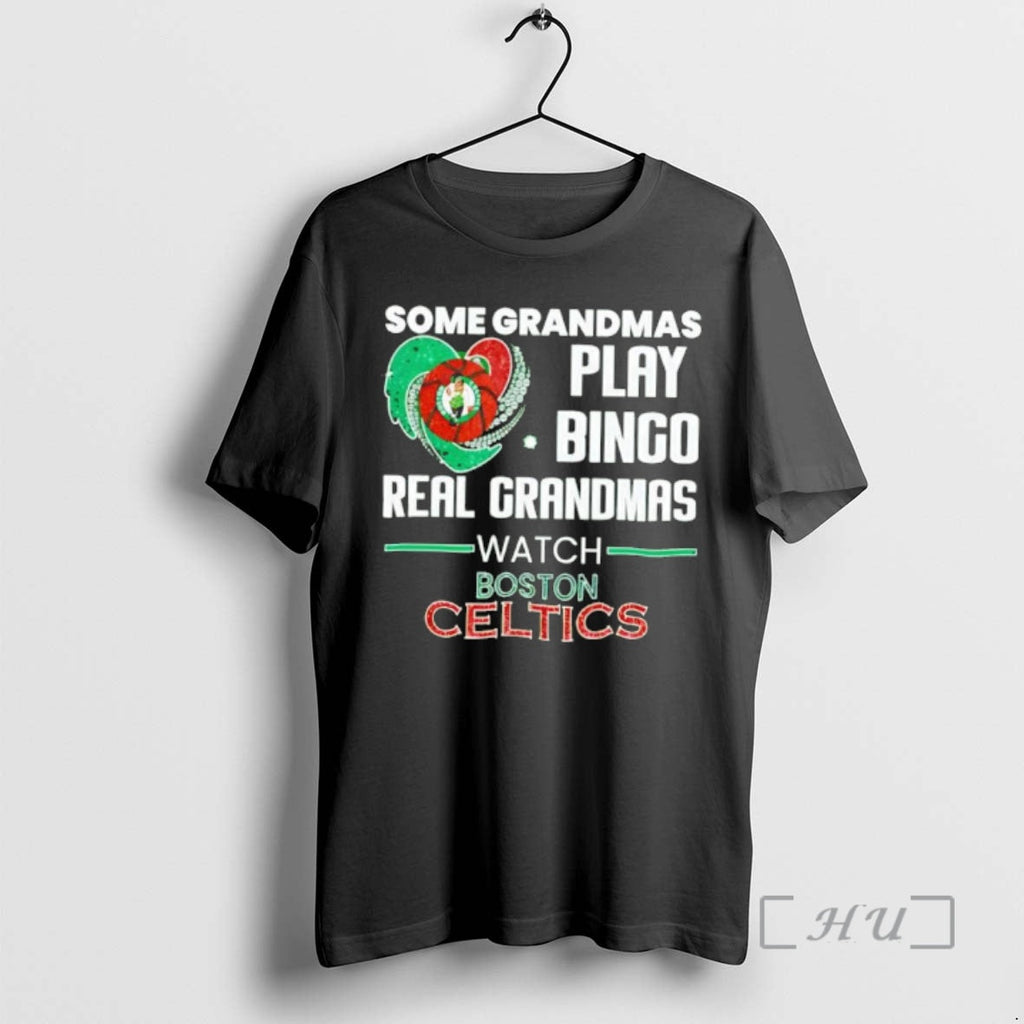 Officials Some Grandmas Play Bingo Real Grandmas Watch Boston Celtics