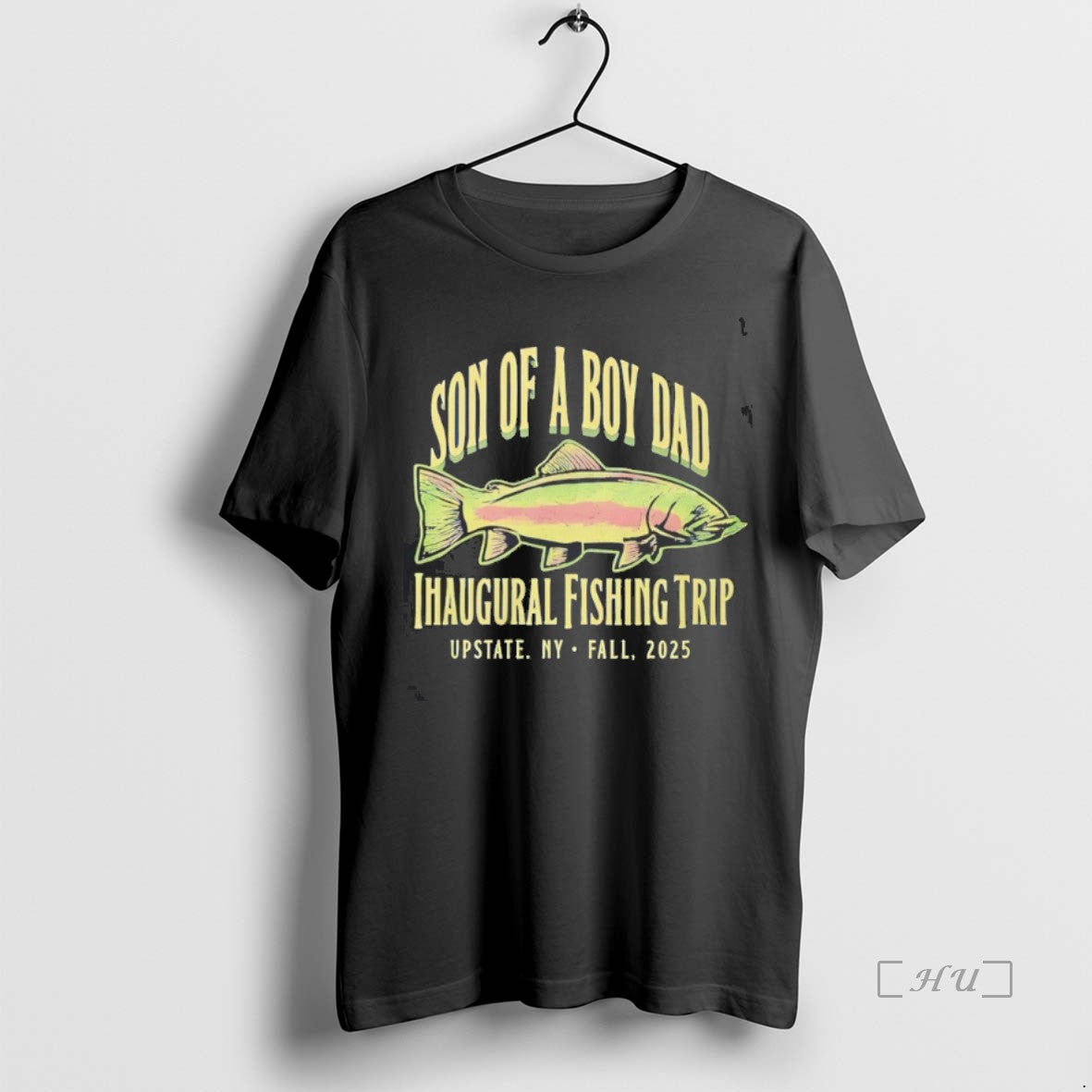 Officials Son Of A Boy Dad Inaugural Fishing Trip T Shirt Sweater
