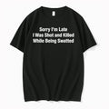Officials Sorry Im Late I Was Shot And Killed While Being Swatted Text