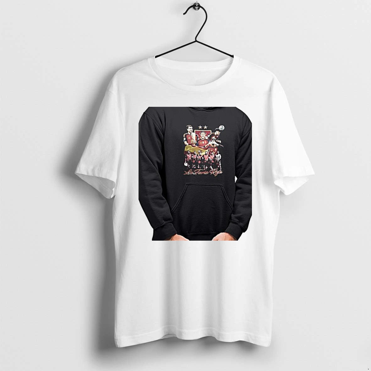 Officials Spain National Football Team Players La Furia Roja Soccer Team Premium T Shirt