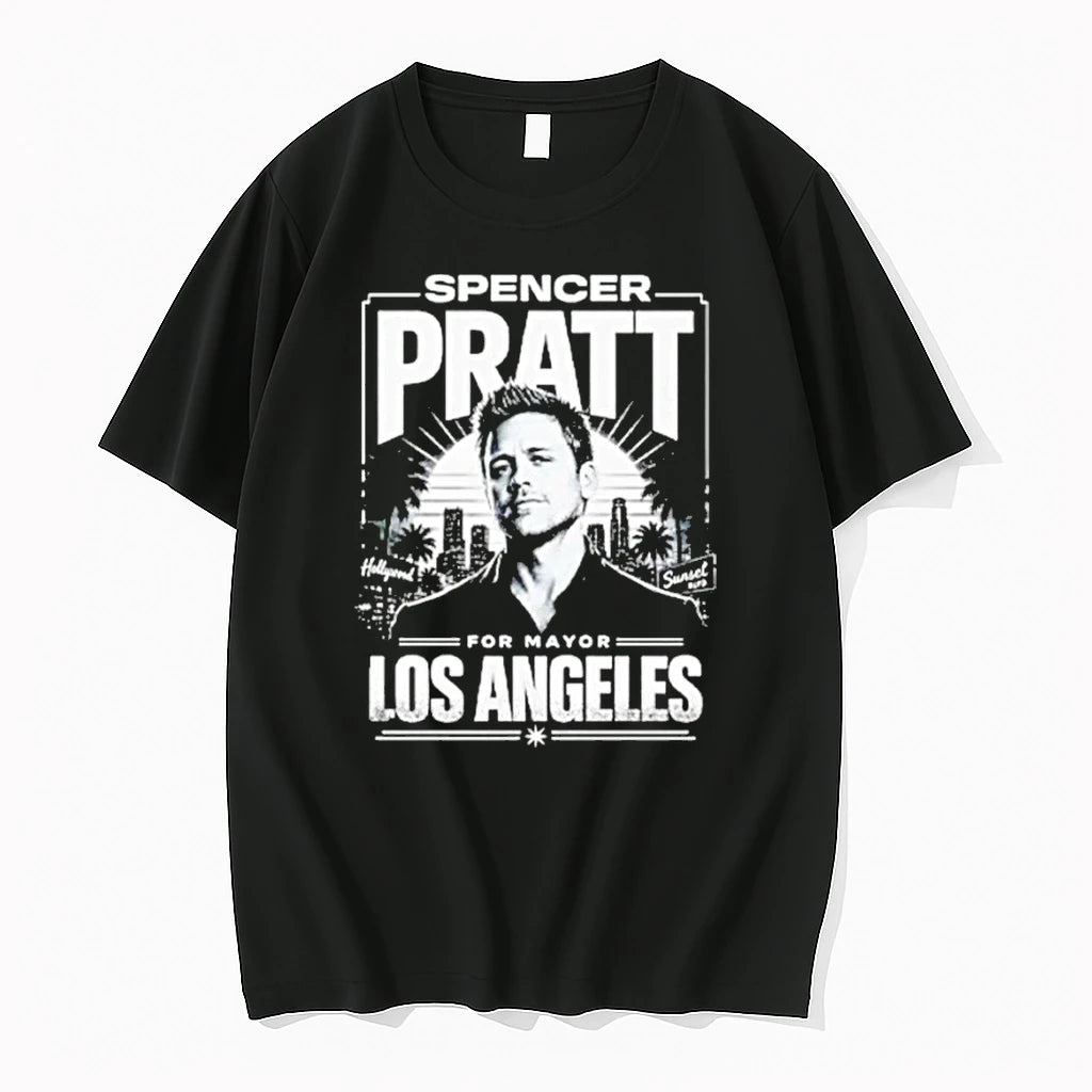 Officials Spencer Pratt For La Mayor Los Angeles T Shirt Sweater