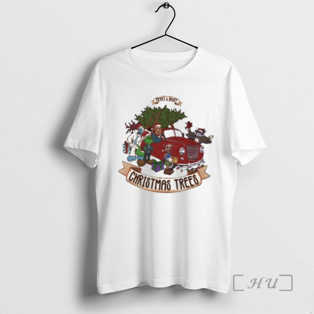 Officials Squatch Merry Hairy Christmas Trees T Shirt Sweater