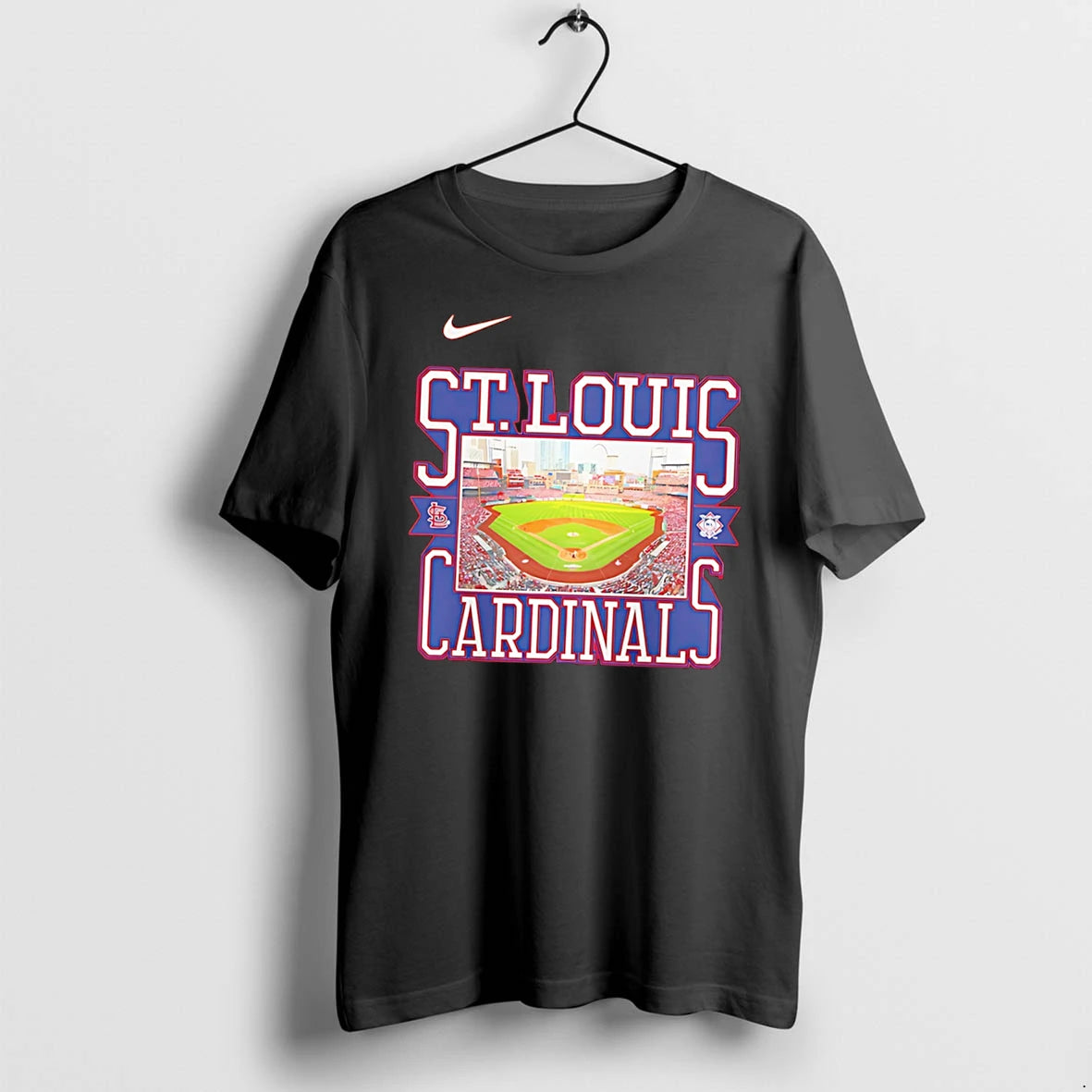 Officials St Louis Cardinals Stadium Logo Local Tee T Shirt Sweater