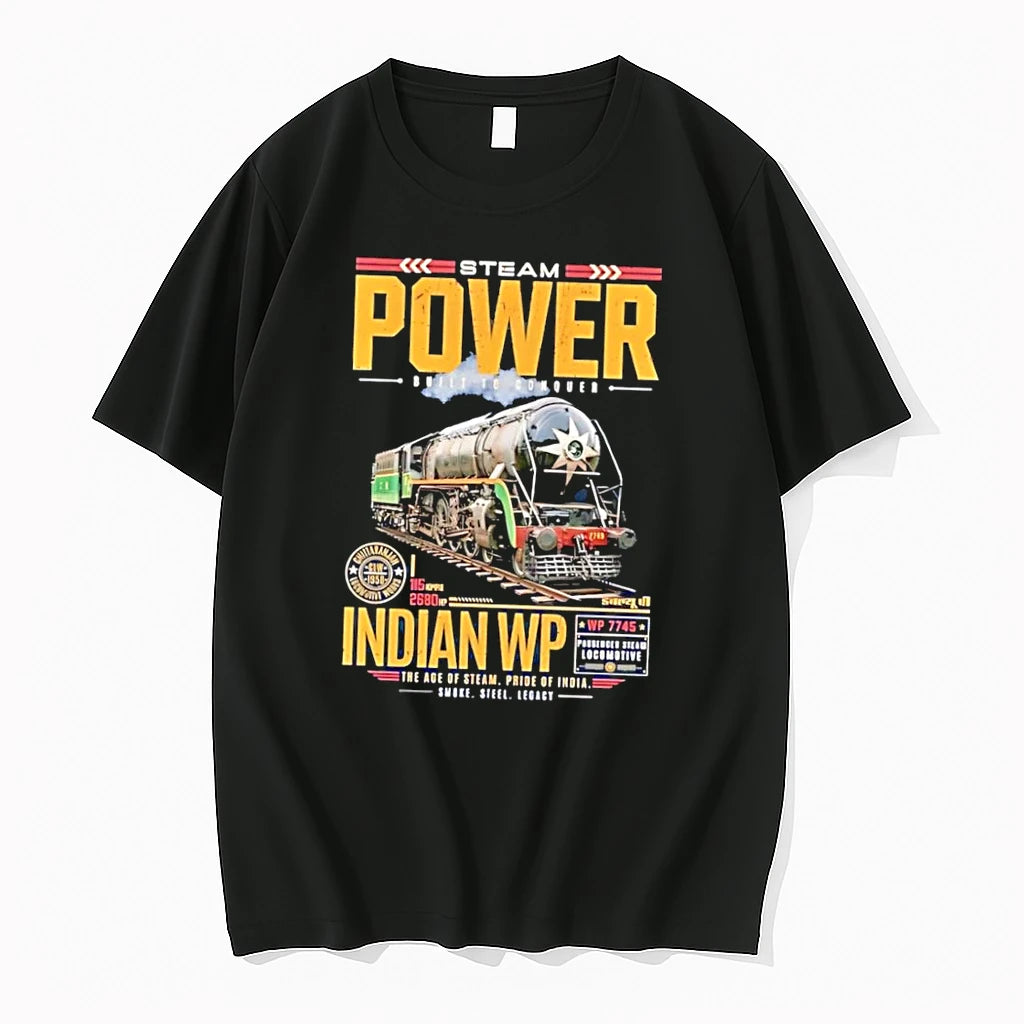 Officials Steam Power Built To Conquer Indian Wp Locomotive Pride Of India Black