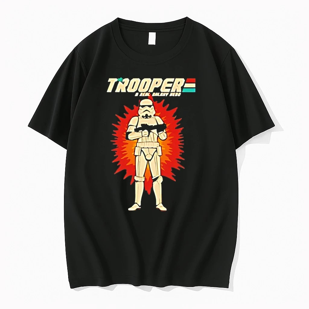 Officials Stormtrooper X Gi Joe Trooper A Real Galaxy Hero T Shirt Sweater