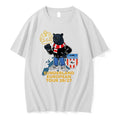 Officials Sunderland Afc Panther Mascot Sunderland European Tour 26 27 Football Premium T Shirt