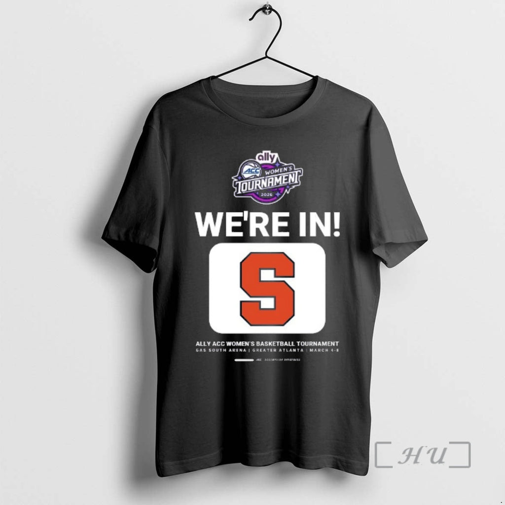 Officials Syracuse Orange Were In Ally Acc Womens Basketball Tournament 2026 Premium T Shirts Sweater