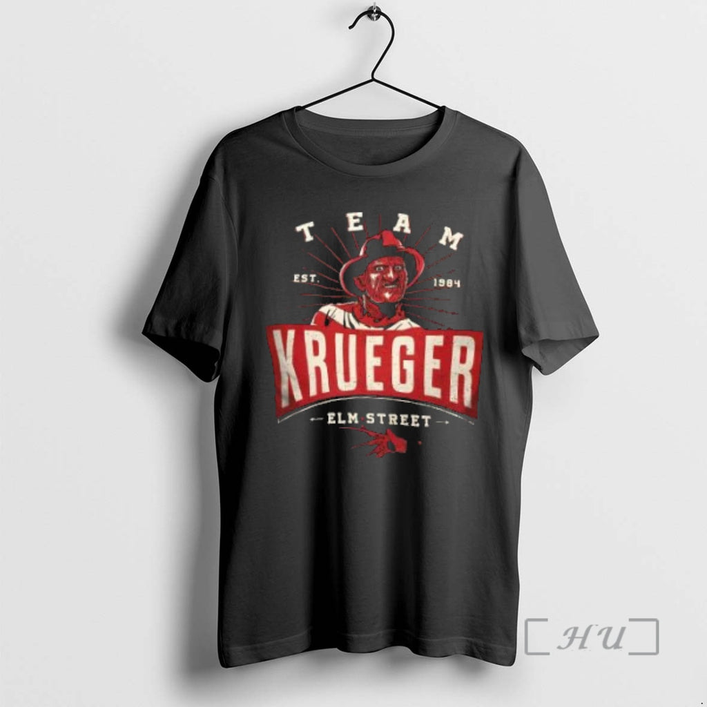 Officials Team Freddy Krueger Elm Street Est 1984 Halloween T Shirt Sweater