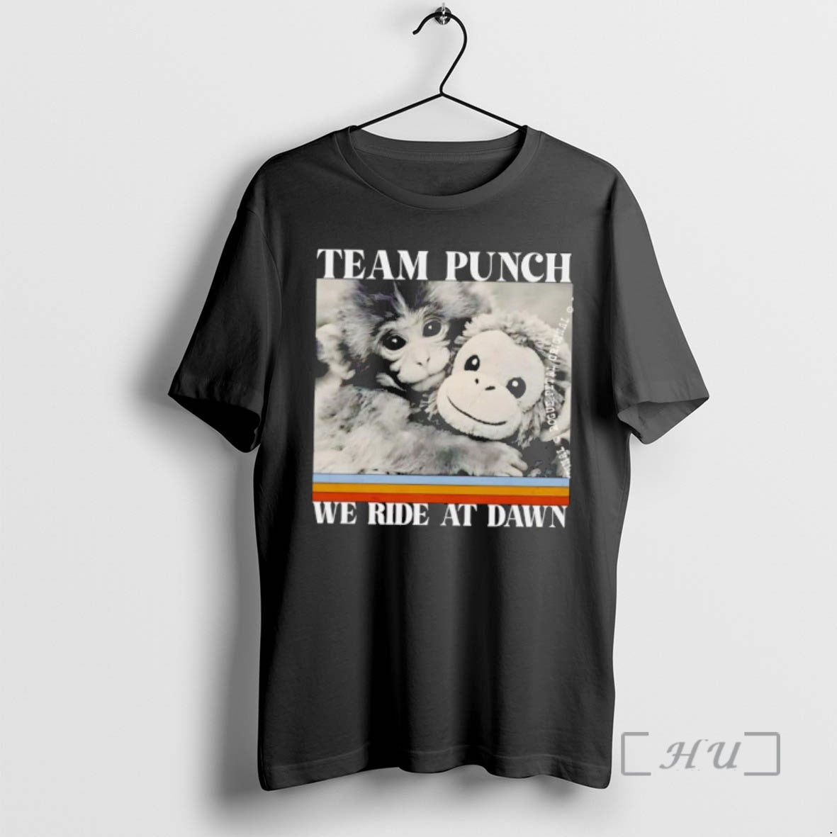 Officials Team Punch We Ride At Dawn Monkey Hugging Plush