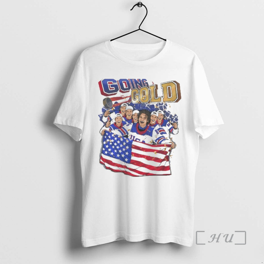 Officials Team Usa Hockey Going Gold Graphic