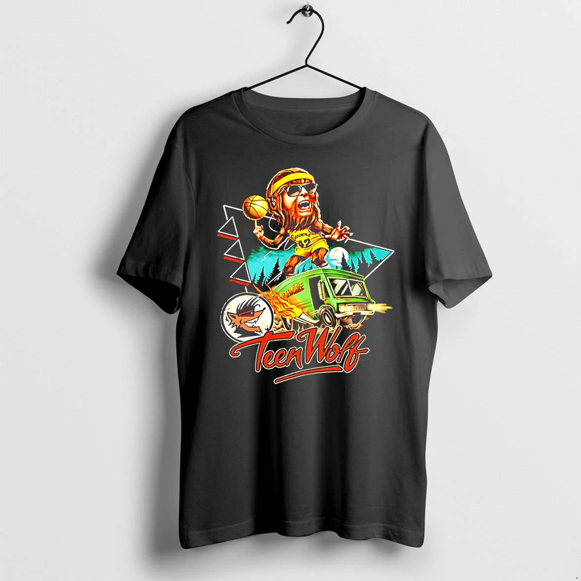 Officials Teen Wolf Monkey Basketball Player Graphic Tee T Shirt Sweater