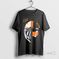 Officials Tennessee Dark Mode Split Helmet Tee Shirt Sweater