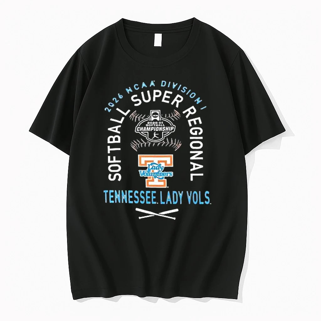 Officials Tennessee Lady Volunteers Ncaa Division I Ncaa Softball Super Regional 2026 Black