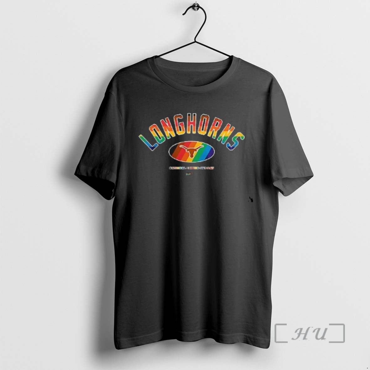 Officials Texas Longhorns Lgbt Pride 2025 National Coming Out Day Logo Tee Shirt Sweater