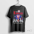 Officials Texas Rangers 19722026 55th Season Thank You For The Memories Signatures Premium T Shirts