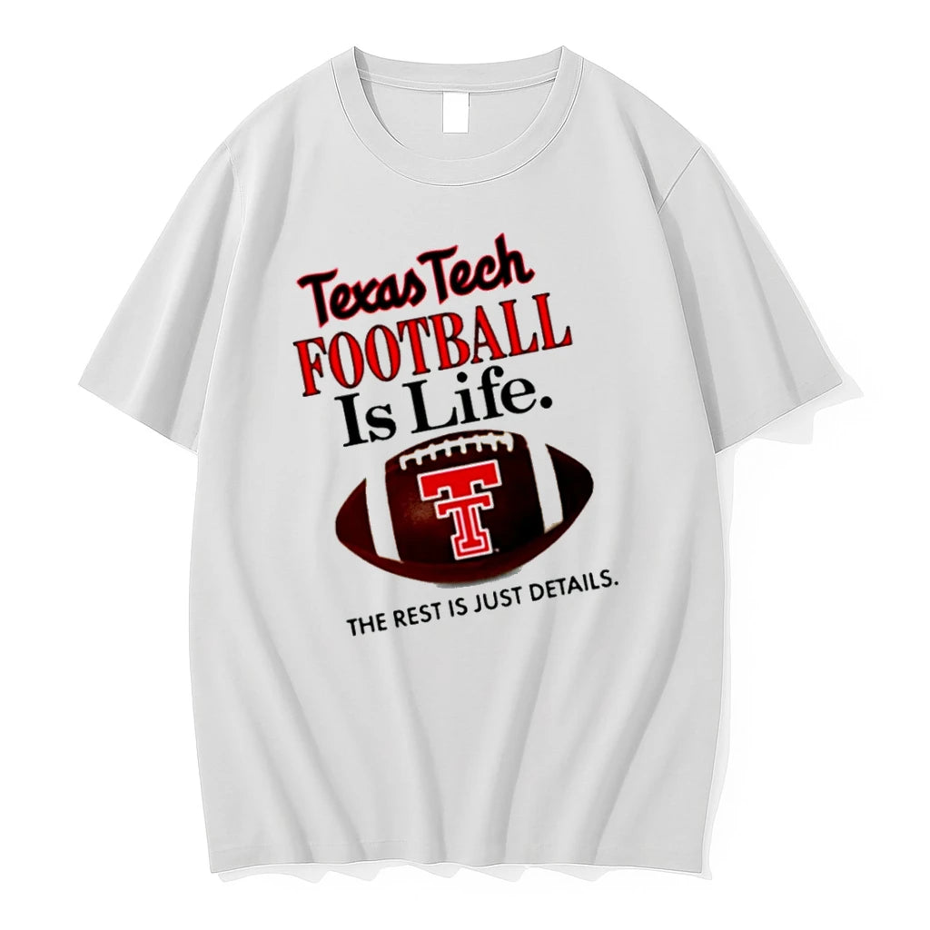 Officials Texas Tech Football Is Life The Rest Is Just Details Premium T Shirt