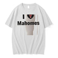 Officials Texas Tech I Heart Patrick Mahomes White Premium T Shirt
