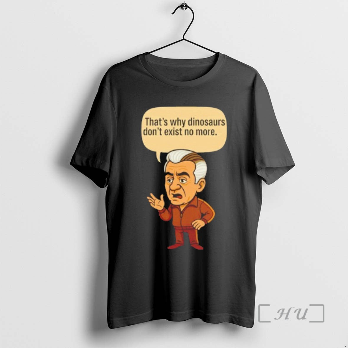 Officials Thats Why Dinosaurs Dont Exist No More Caricature Tee Shirt Sweater